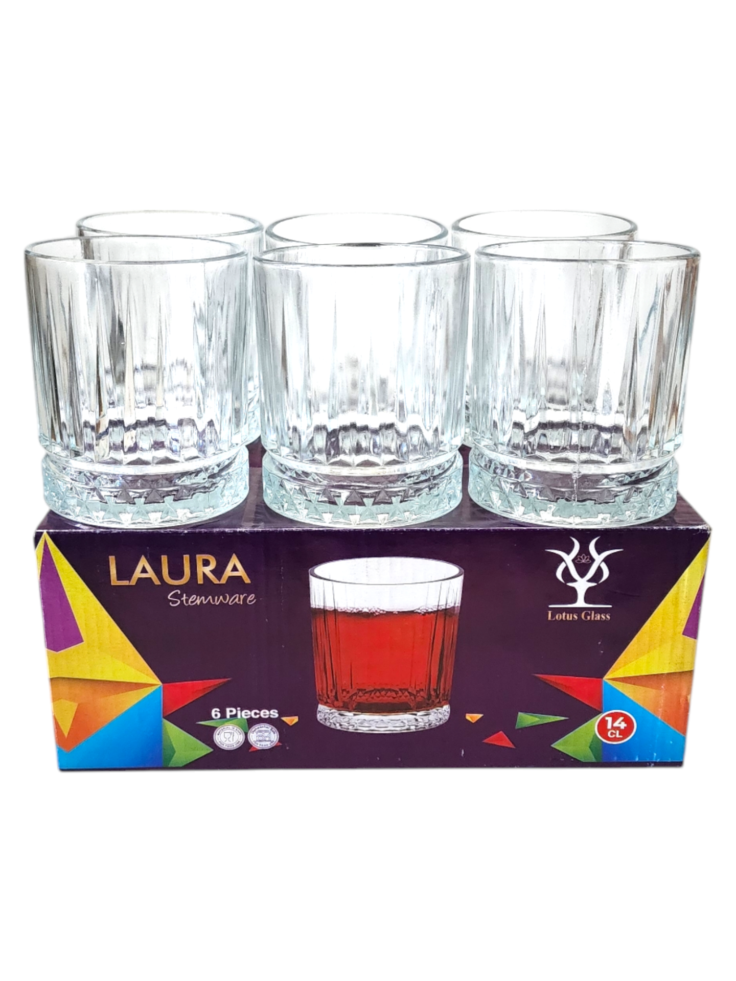 Laura Elysıa Meşrubat  Bardak 6'lı 200 ml