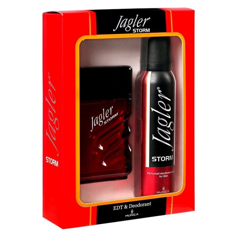 Jagler Storm Edt 90 ml + 150 ml Deodorant Erkek Parfüm Seti