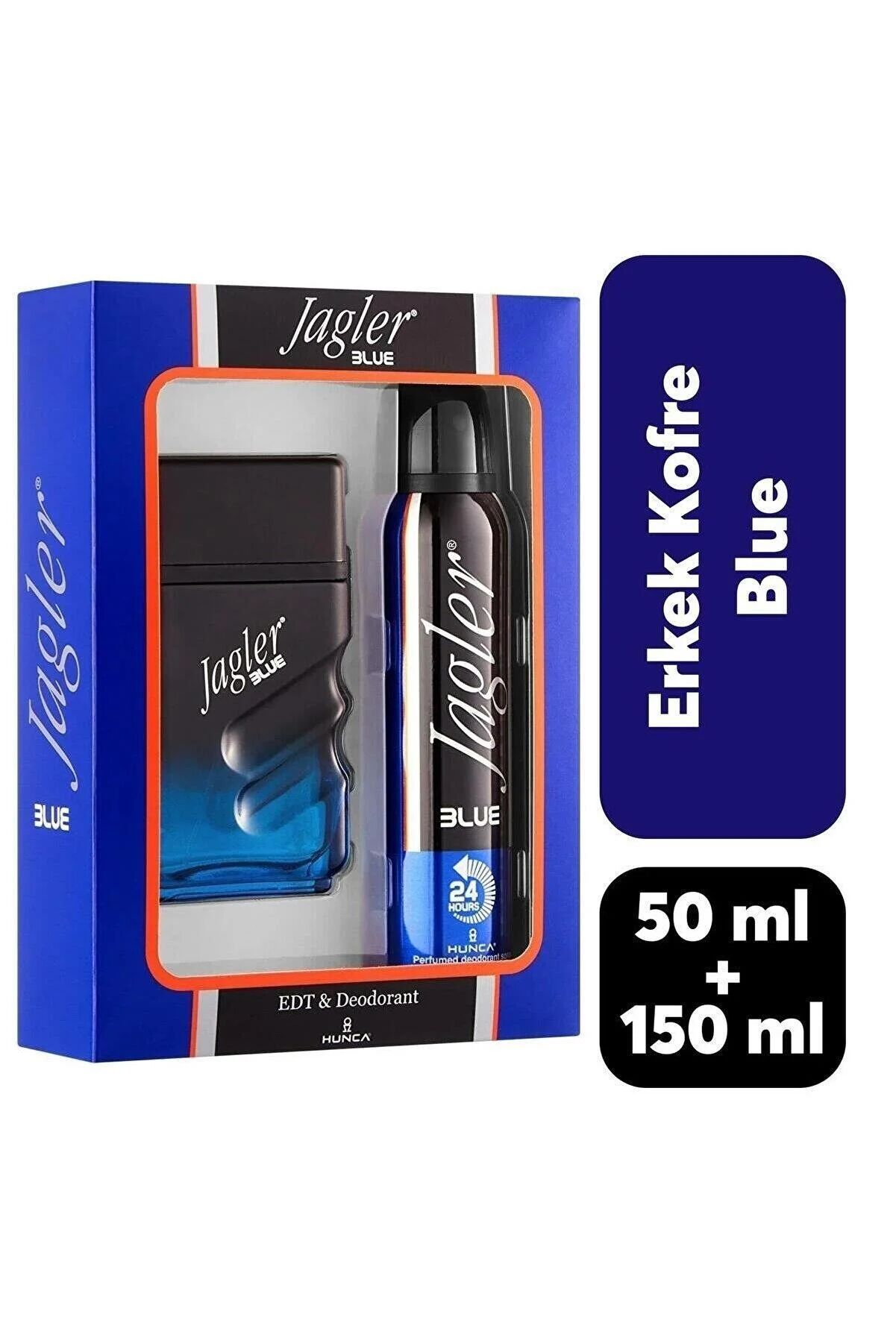 Jagler Erkek Blue Edt 90 Ml Erkek Parfüm + 150 Ml Deodorant Seti