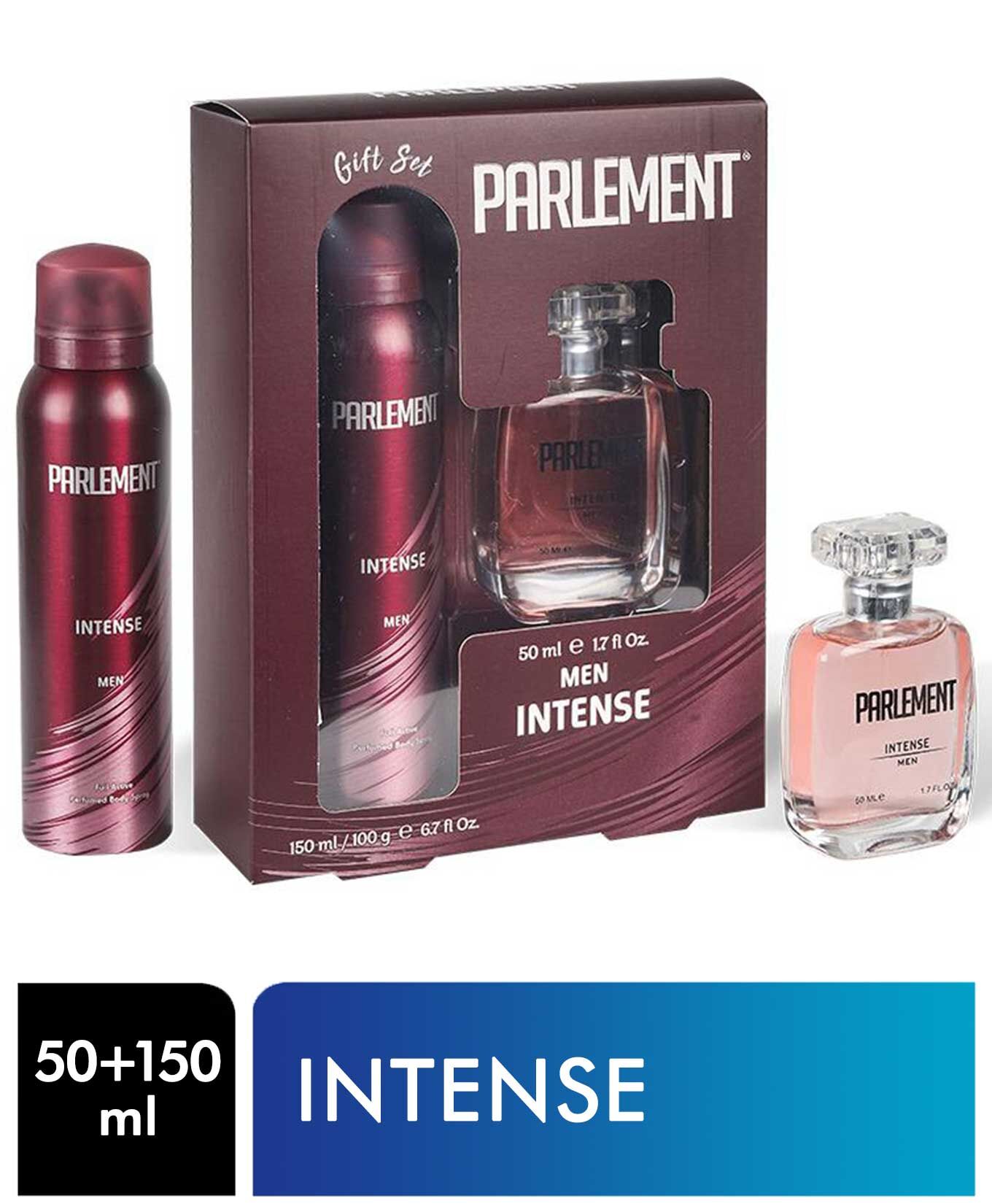 Parlement Erkek Parfüm 50 ml + Deodorant 150 ml İntense