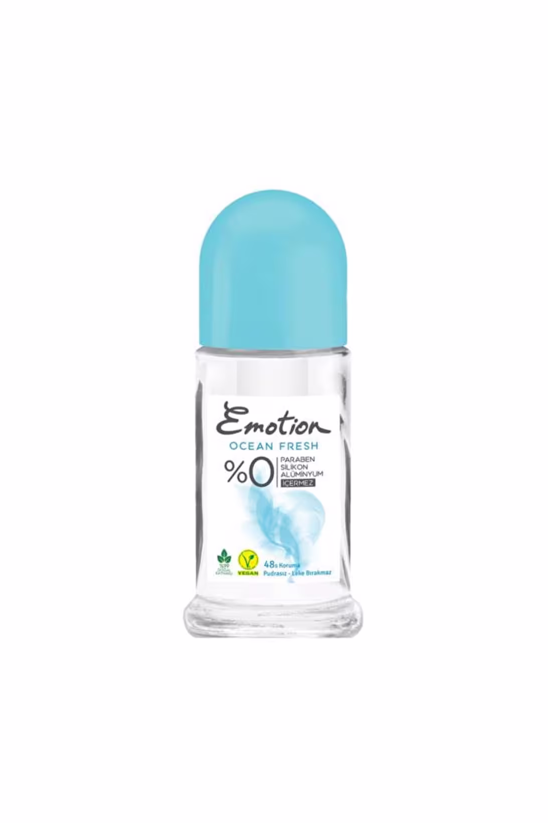 Emotion Ocean Fresh Pudrasız Leke Yapmayan Kadın Roll-On Deodorant 50 ml