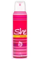 She Deodorant For Women Is Fun 150ml