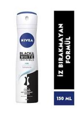 NIVEA Deodorant 150 Ml Kadın Invisible Black & White Pure