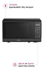 Altus ALMD 20 SX 20 lt Mikrodalga Fırın