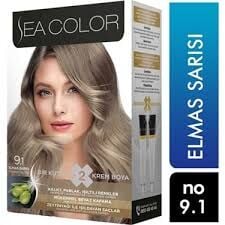 Sea Color Saç Boyası 9.1 Elmas Sarısı