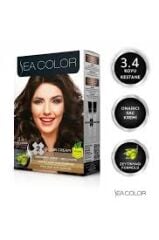 Sea Color Saç Boyası 3/4 Koyu Kestane