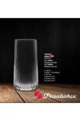 Paşabahçe 420695 Nova 3'lü Su Bardağı 360 Cc