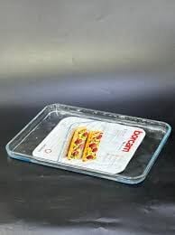 Paşabahçe Borcam Dikdörtgen Tepsi 34,5*24,5 cm