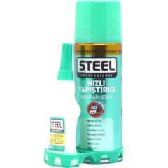 Steel  Profesyonel Hızlı Yapıştırıcı (Soğutucu Hediyeli )