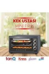 Tanq Kek Ustası Siyah Mini Fırın Tmf-3600