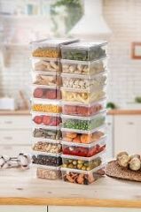 Buzluk Saklama Kabı 1 Lt 10 adet