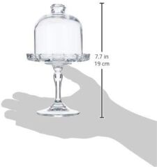 Paşabahçe Midi Patisserie Ayaklı Fanus 19,8 Cm