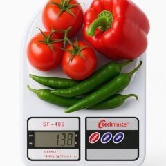 Yakut Lcd Ekran Dijital Mutfak Tartısı Hassas Tartı Ölçüm Terazisi 10 kg Kapasite