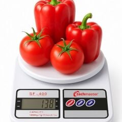 Yakut Lcd Ekran Dijital Mutfak Tartısı Hassas Tartı Ölçüm Terazisi 10 kg Kapasite