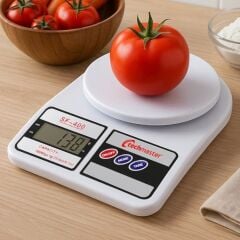 Yakut Lcd Ekran Dijital Mutfak Tartısı Hassas Tartı Ölçüm Terazisi 10 kg Kapasite