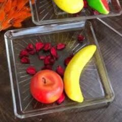 Paşabahçe 54683 Madlen Kare Servis Tabak 24x24 Cm