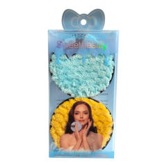 Peluş Yüz Temizleme Süngeri Yumuşak Dokulu 2 Adet