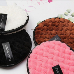 Peluş Yüz Temizleme Süngeri Yumuşak Dokulu 2 Adet