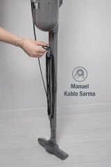 FANTOM Pratıc-S P1200 Toz Torbasız Dikey Süpürge Antrasit 500W