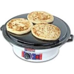 Yörükoğlu Termostatlı Elektrikli Katmer Sacı 49,5 Cm 2000w