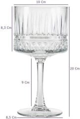 Paşabahçe 440437 Elysıa Ayaklı Bardak 4 Lü