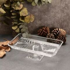 Paşabahçe 950008 Madlen Dikdörtgen Ayaklı Servis Tabağı